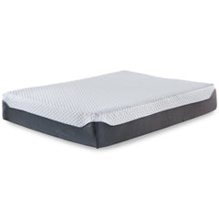 12 Inch Chime Elite Queen Memory Foam Mattress in a box with Head-Foot Model Better Queen Adjustable Base - furniture place usa