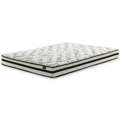 8 Inch Chime Innerspring Full Mattress in a Box with Better than a Boxspring Full Foundation - furniture place usa
