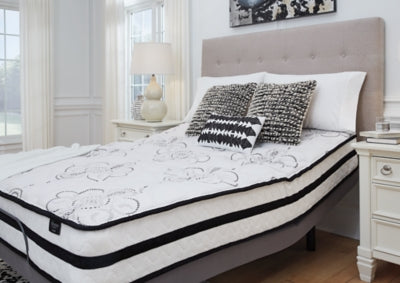 Chime 10 Inch Hybrid 10 Inch Queen Mattress and Pillow - furniture place usa