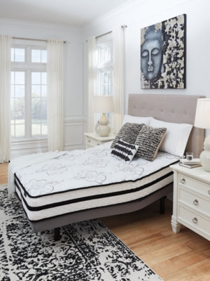 Chime 10 Inch Hybrid 10 Inch Queen Mattress and Pillow - furniture place usa