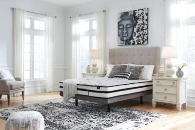 Chime 10 Inch Hybrid 10 Inch Queen Mattress and Pillow - furniture place usa