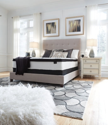 Chime 12 Inch Hybrid California King Mattress in a Box with Head-Foot Model-Good California King Adjustable Base - furniture place usa
