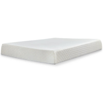 10 Inch Chime Memory Foam Full Mattress in a Box with Better than a Boxspring Full Foundation - furniture place usa