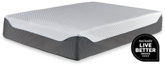 14 Inch Chime Elite Queen Memory Foam Mattress in a Box with Head-Foot Model Best Queen Adjustable Base - furniture place usa