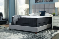 Anniversary Edition Plush Twin Xtra Long Mattress with Head-Foot Model Better Split King Adjustable Base - furniture place usa