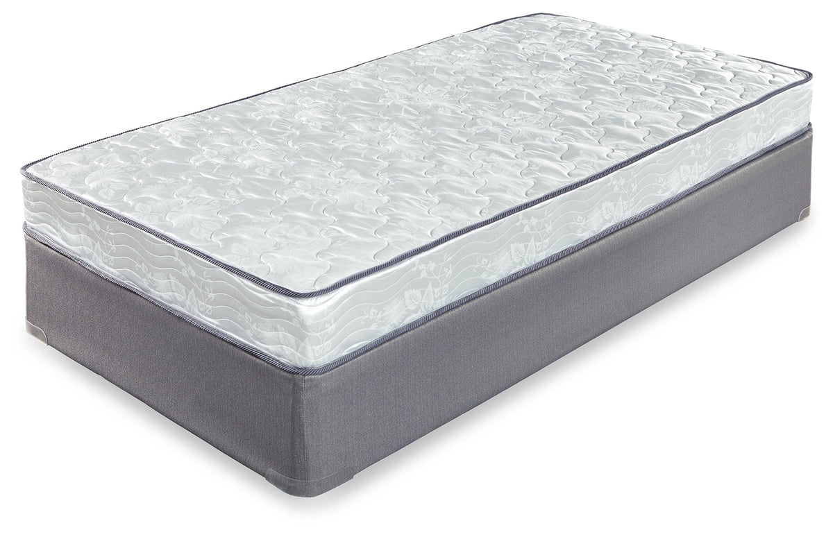 6 Inch Bonnell Queen Mattress with Better than a Boxspring Queen Foundation - furniture place usa
