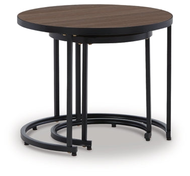 Ayla Outdoor Nesting End Tables (Set of 2) - furniture place usa