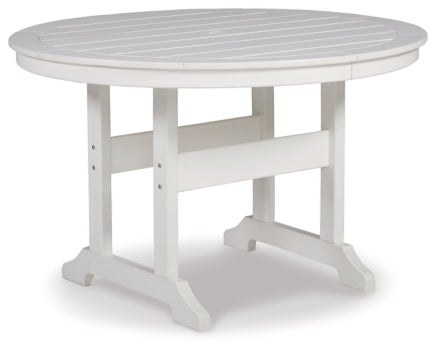 Crescent Luxe Outdoor Dining Table and 4 Chairs - PKG013808 - furniture place usa