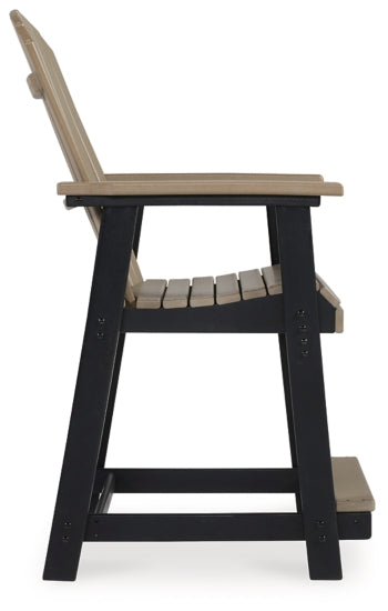 Fairen Trail Outdoor Counter Height Bar Stool (Set of 2) - furniture place usa