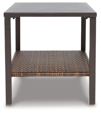 Zariyah Outdoor Love/Chairs/Table Set (Set of 4) - furniture place usa