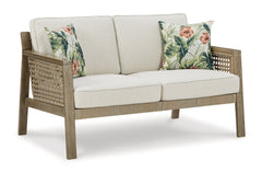 Barn Cove Outdoor Loveseat with 2 Lounge Chairs - furniture place usa