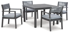 Eden Town Outdoor Dining Table and 4 Chairs - furniture place usa