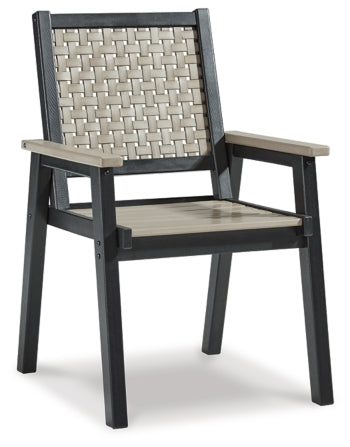 Mount Valley Arm Chair (set Of 2) - furniture place usa