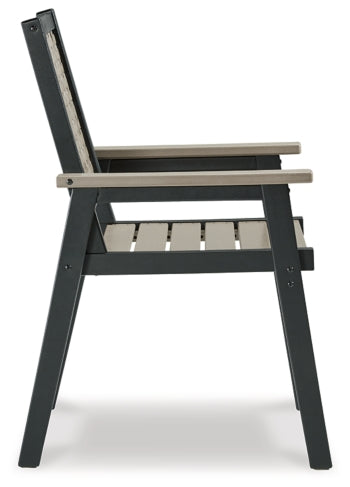 Mount Valley Arm Chair (set Of 2) - furniture place usa