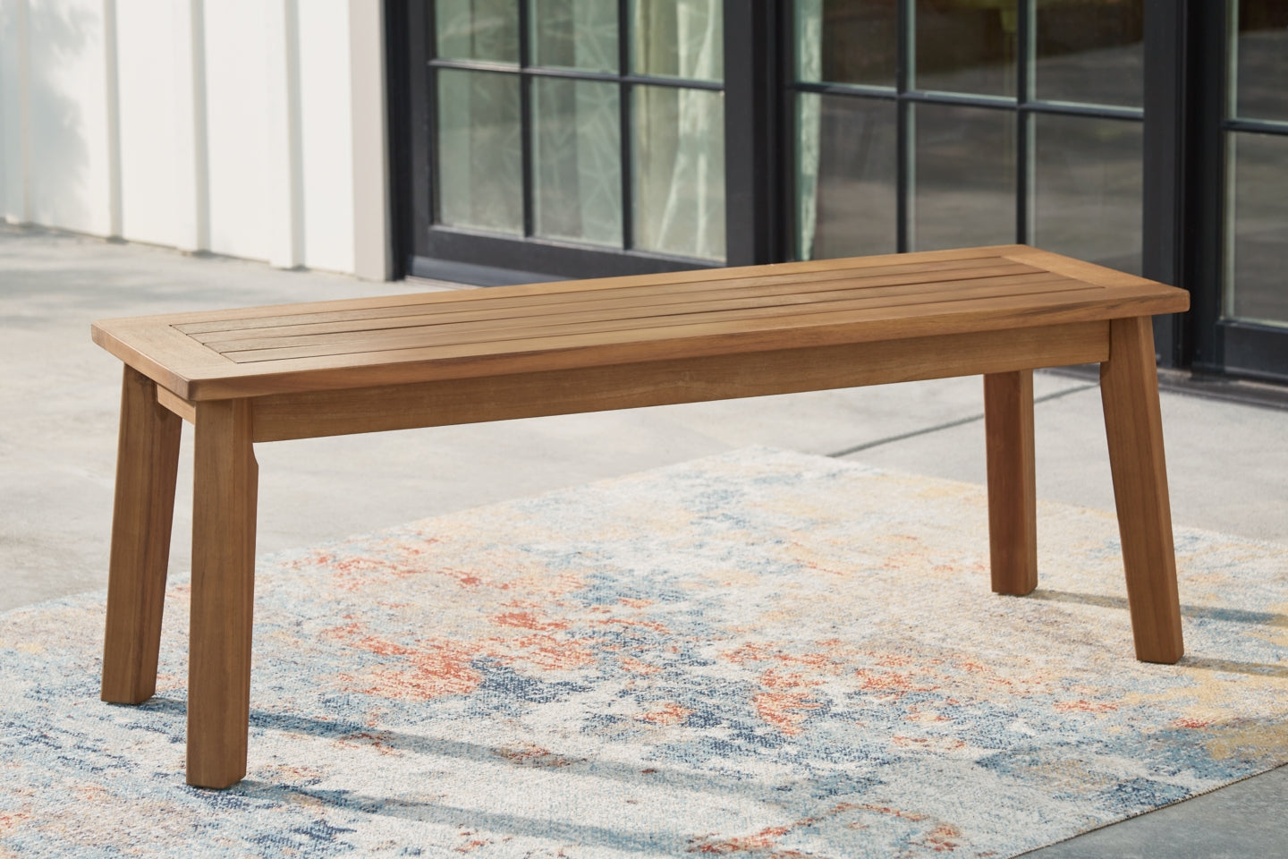 Janiyah Outdoor Dining Bench - furniture place usa