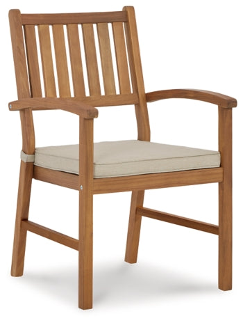 Janiyah Outdoor Dining Table and 2 Chairs and Bench - PKG013834 - furniture place usa