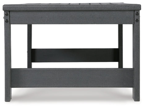 Amora Outdoor Loveseat with Coffee Table - furniture place usa