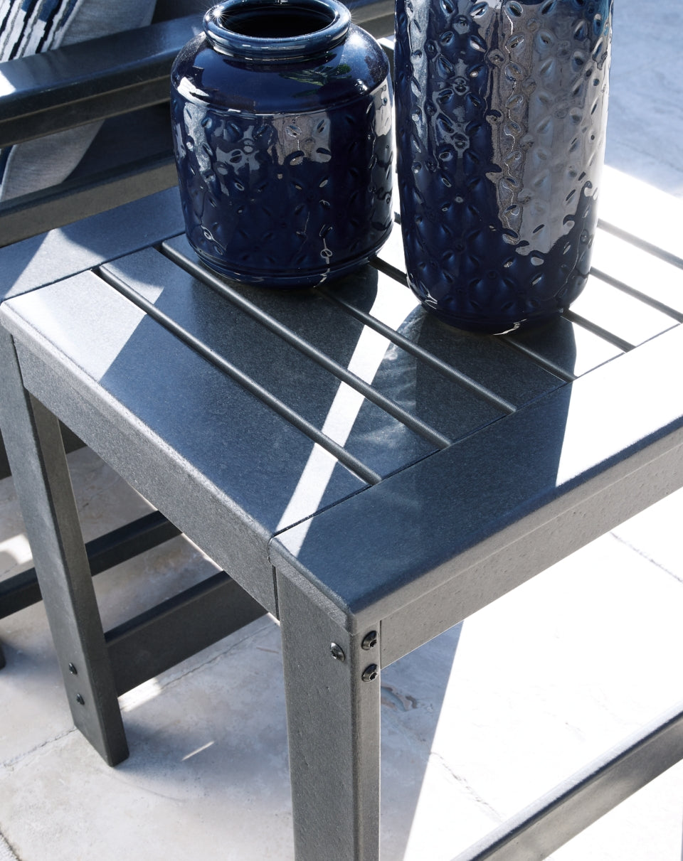 Amora Outdoor Sofa and Loveseat with Coffee Table and 2 End Tables - furniture place usa