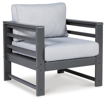 Amora Outdoor Lounge Chair with Cushion (Set of 2) - furniture place usa