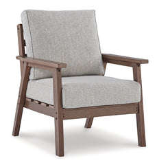Emmeline Outdoor Sofa and  2 Lounge Chairs with Coffee Table and 2 End Tables - furniture place usa
