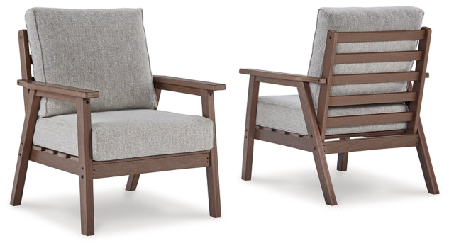 Emmeline Outdoor Sofa and 2 Chairs with Coffee Table - furniture place usa