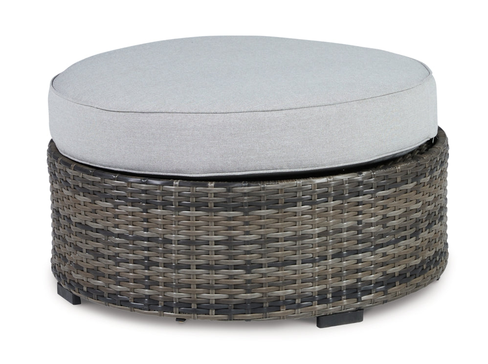 Harbor Court 3-Piece Outdoor Sectional with Ottoman - furniture place usa