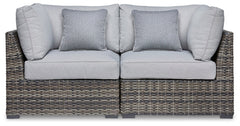Harbor Court Corner with Cushion (Set of 2) - furniture place usa