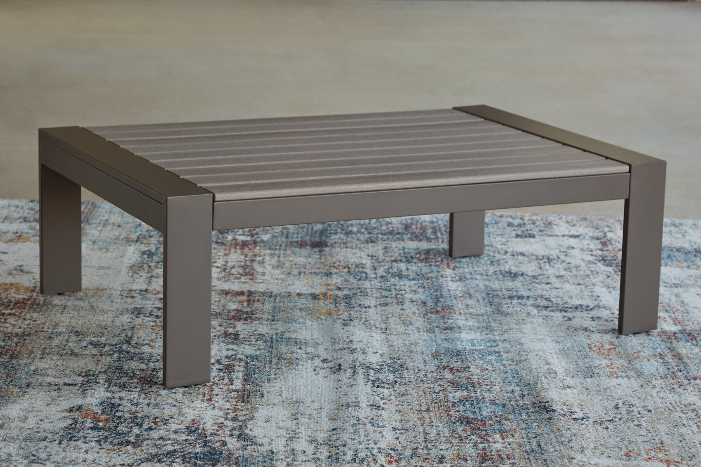 Tropicava Outdoor Sofa and Lounge Chair with Coffee Table and 2 End Tables - furniture place usa