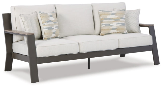 Tropicava Outdoor Sofa and Lounge Chair with Coffee Table and 2 End Tables - furniture place usa