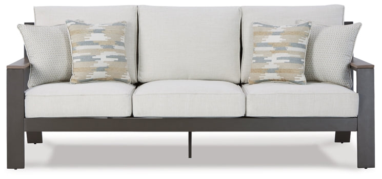 Tropicava Outdoor Sofa and Lounge Chair with Coffee Table and 2 End Tables - furniture place usa