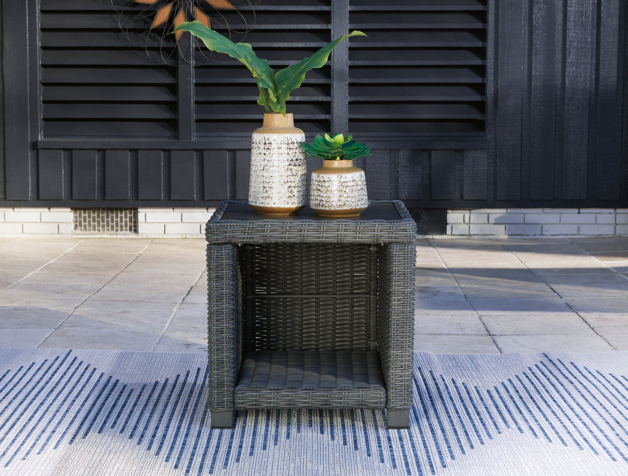 Elite Park Outdoor Coffee Table with 2 End Tables - furniture place usa