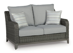 Elite Park Outdoor Sofa and Loveseat with Coffee Table - furniture place usa