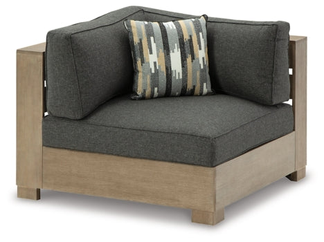 Citrine Park 5-Piece Outdoor Sectional with Ottoman - furniture place usa