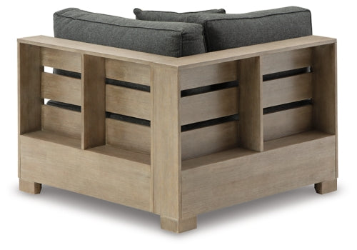 Citrine Park 5-Piece Outdoor Sectional with Ottoman - furniture place usa