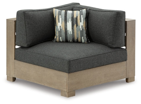 Citrine Park 4-Piece Outdoor Sectional with Ottoman - furniture place usa