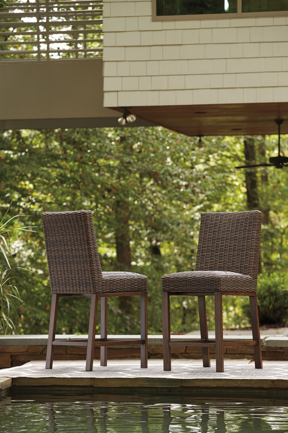 Paradise Trail Bar Stool (Set of 2) - furniture place usa