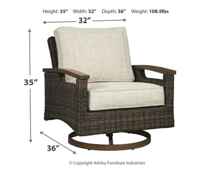 Paradise Trail Outdoor Sofa with 2 Lounge Chairs - furniture place usa
