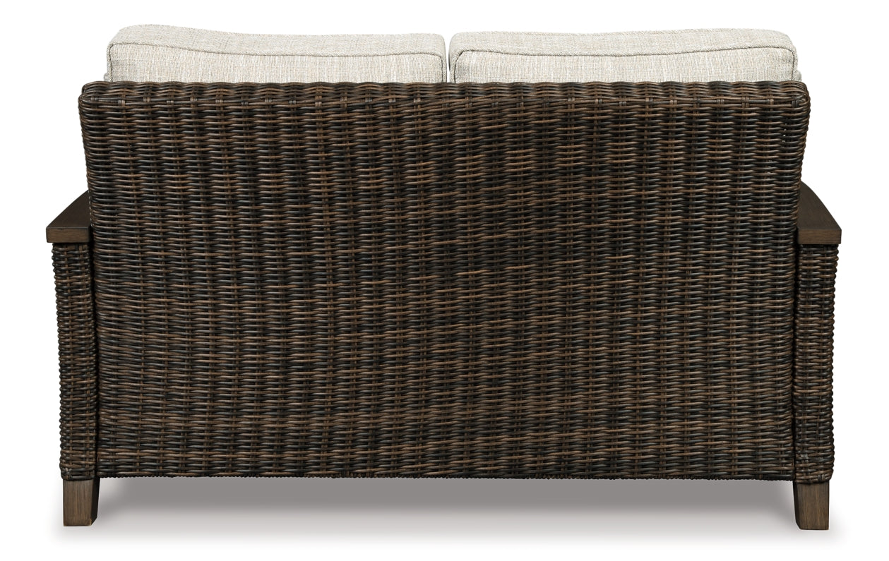 Paradise Trail Loveseat with Cushion - furniture place usa