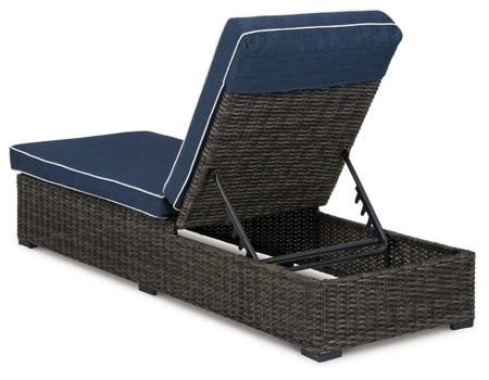 Grasson Lane Chaise Lounge with Cushion - furniture place usa