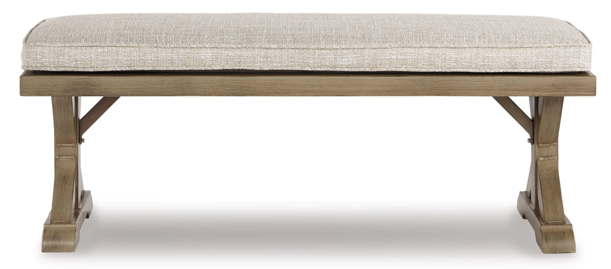Beachcroft Bench with Cushion - furniture place usa