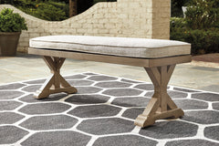Beachcroft Outdoor Dining Table and 2 Chairs and 2 Benches - furniture place usa