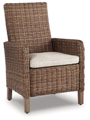 Beachcroft Arm Chair with Cushion (Set of 2) - furniture place usa