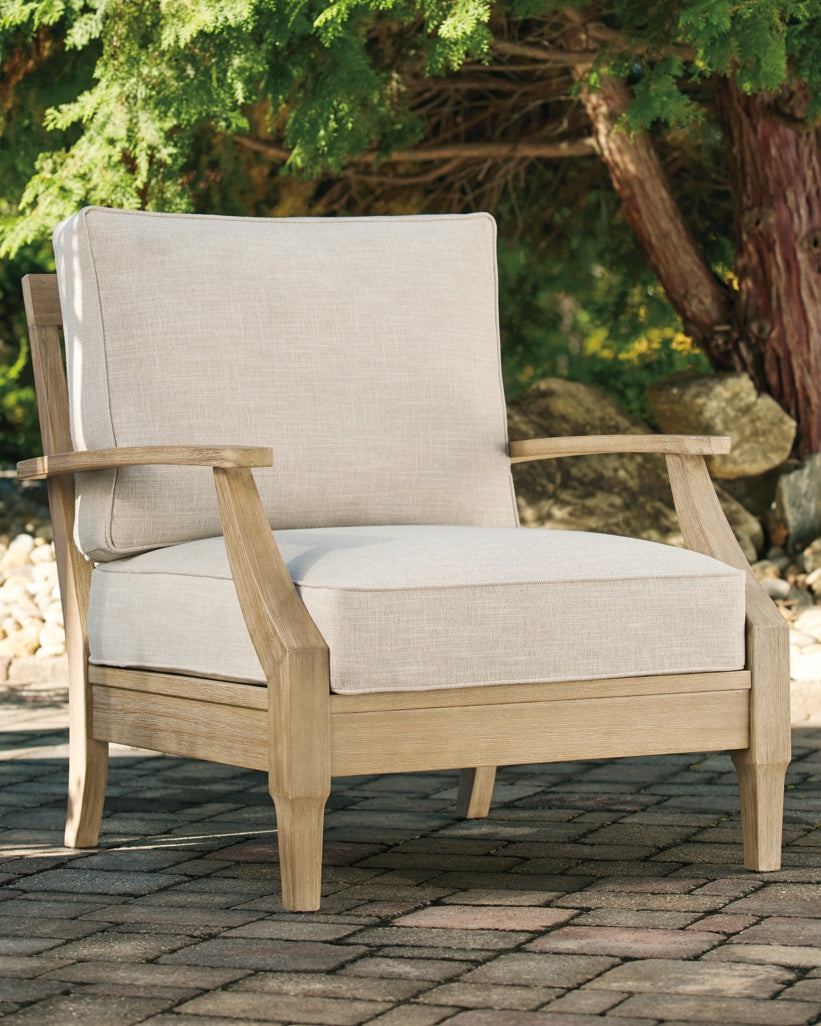 Clare View Outdoor Sofa with Lounge Chair - furniture place usa