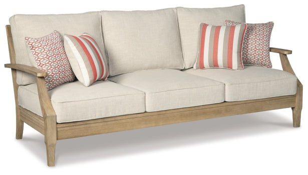 Clare View Outdoor Sofa with 2 Lounge Chairs - furniture place usa