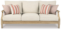 Clare View Outdoor Sofa with Lounge Chair - furniture place usa