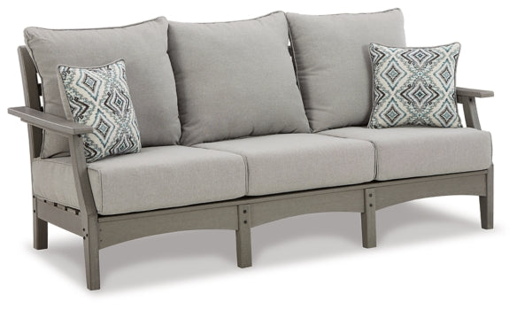 Visola Outdoor Sofa with Cushion - furniture place usa