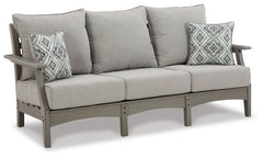 Visola Outdoor Sofa with Cushion - furniture place usa