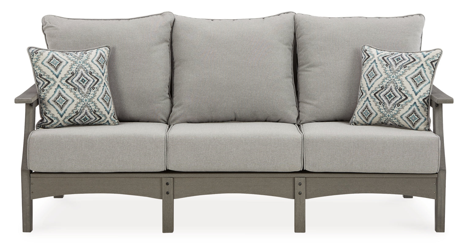Visola Outdoor Sofa with Coffee Table - furniture place usa