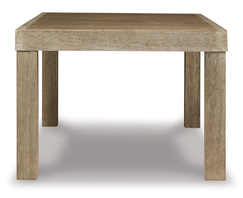 Silo Point 4-Piece Outdoor Sectional with Coffee Table and End Table - furniture place usa