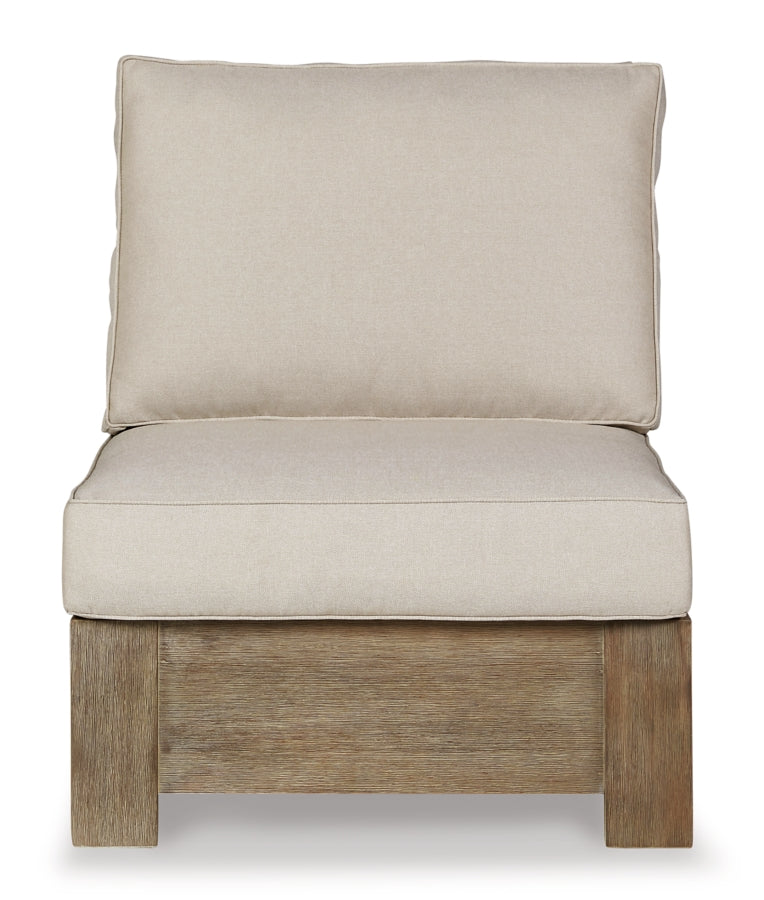 Silo Point 4-Piece Outdoor Sectional with Coffee Table and End Table - furniture place usa
